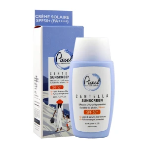 کرم ضد آفتاب SPF50 سنتلا پیکسل انواع پوست